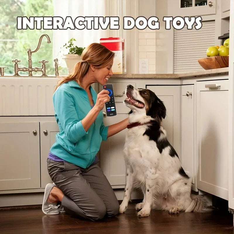 Engaging Chew Dog Teething Toy - Fun Silicone Remote Control for Puppies with Vibrant Multi-Color Options!