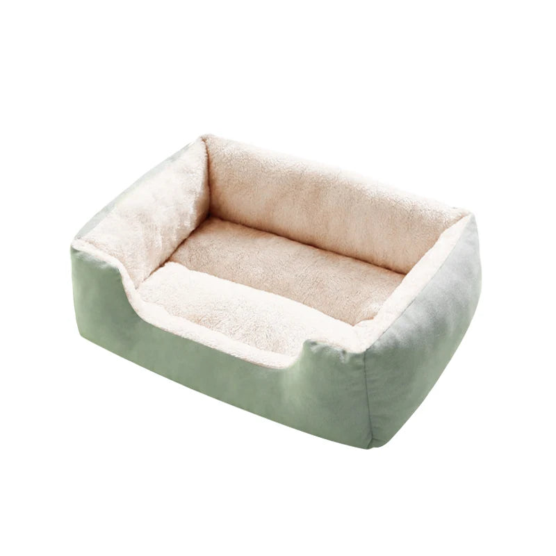 Cozy Convertible Dog Bed - Plush Sofa for Small Pets - Perfect for Dogs and Cats!