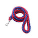 Ultimate Durability: Nylon Round Rope Leash for Medium to Large Dogs - Ideal for Bulldogs, Golden Retrievers, and Pitbulls