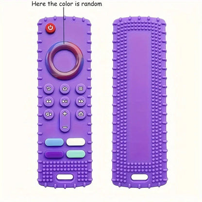 Engaging Chew Dog Teething Toy - Fun Silicone Remote Control for Puppies with Vibrant Multi-Color Options!