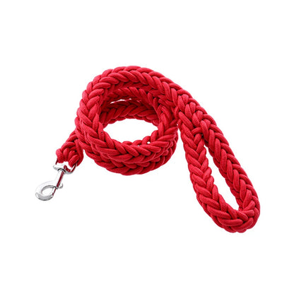 Ultimate Durability: Nylon Round Rope Leash for Medium to Large Dogs - Ideal for Bulldogs, Golden Retrievers, and Pitbulls