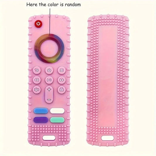 Engaging Chew Dog Teething Toy - Fun Silicone Remote Control for Puppies with Vibrant Multi-Color Options!
