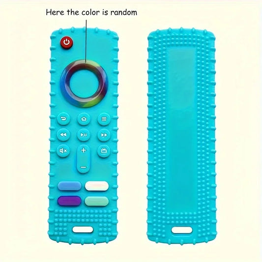 Engaging Chew Dog Teething Toy - Fun Silicone Remote Control for Puppies with Vibrant Multi-Color Options!