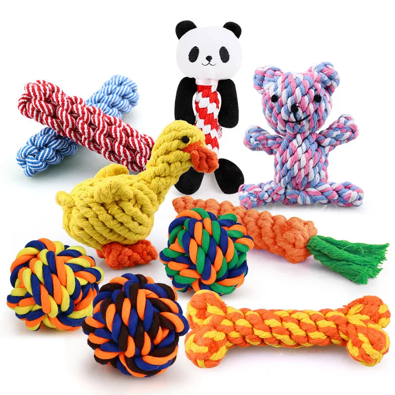 Durable Bite Resistant Dog Chew Toy - Perfect for Small Dogs and Puppies, Ideal for Teeth Cleaning and Playtime