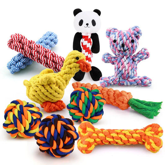 Durable Bite Resistant Dog Chew Toy - Perfect for Small Dogs and Puppies, Ideal for Teeth Cleaning and Playtime