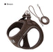 Premium Adjustable Reflective Dog Harness and Leash Set for Small to Medium Breeds - Perfect for Outdoor Adventures with Your Puppy or Cat