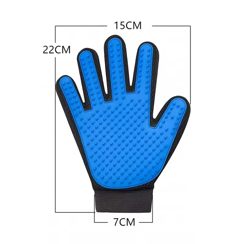 Transform Your Pet's Grooming Routine with the Ultimate Cat Grooming Glove - Deshedding Brush & Massage Tool for Dogs and Cats