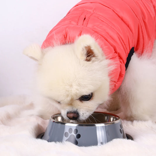 1PC Stainless Steel Pet Bowl Cat Bowl Dog Food Bowl Multi-Specification Anti-Fall Food Bowl Food Bowl Feeding Pet Supplies