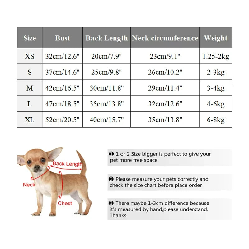 Stylish and Cozy Winter Dog Jacket with Reflective D-Ring - Perfect for Small to Medium Dogs!