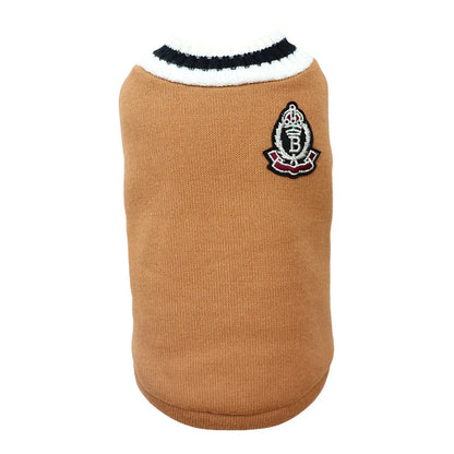 Cozy Cat & Dog Sweater Pullover - Stylish Winter Vest for Small Pets