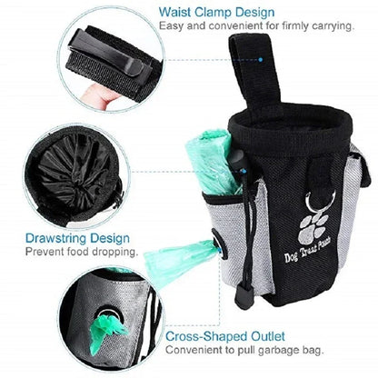 Ultimate Portable Dog Treat Pouch - Perfect for Outdoor Training and Snacking on the Go!