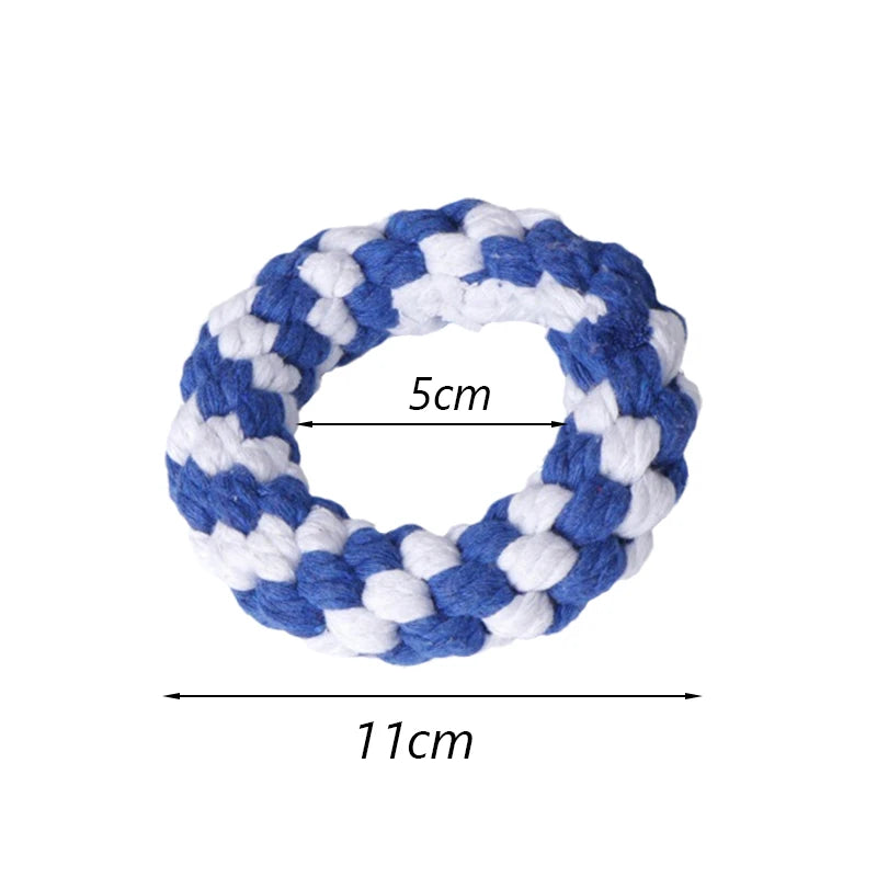 Durable Bite Resistant Dog Chew Toy - Perfect for Small Dogs and Puppies, Ideal for Teeth Cleaning and Playtime