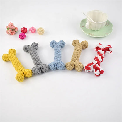 Durable Bite Resistant Dog Chew Toy - Perfect for Small Dogs and Puppies, Ideal for Teeth Cleaning and Playtime
