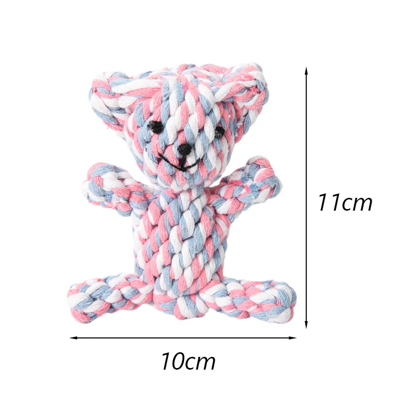 Durable Bite Resistant Dog Chew Toy - Perfect for Small Dogs and Puppies, Ideal for Teeth Cleaning and Playtime