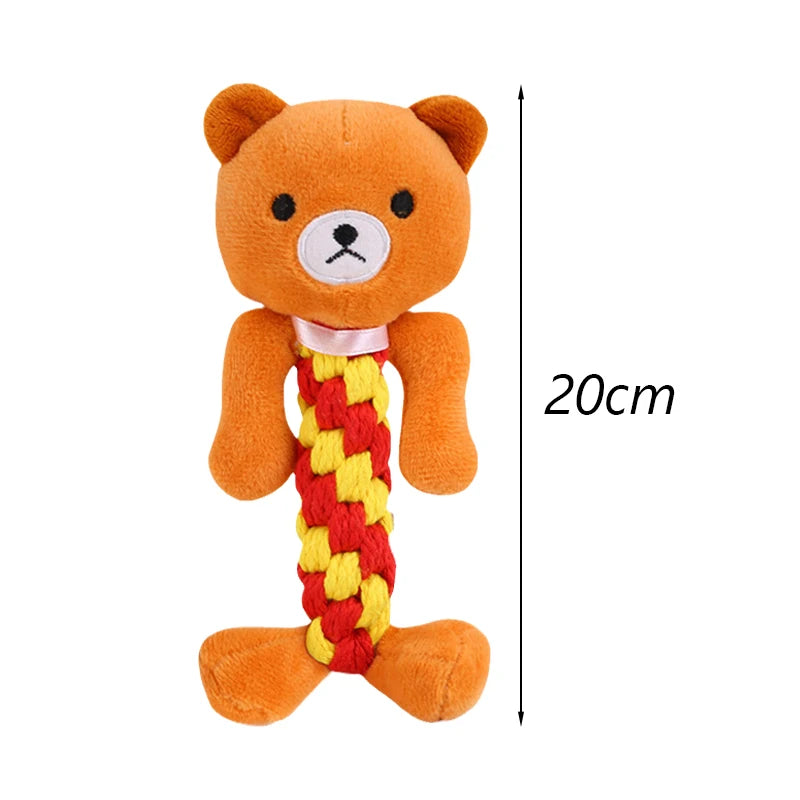 Durable Bite Resistant Dog Chew Toy - Perfect for Small Dogs and Puppies, Ideal for Teeth Cleaning and Playtime