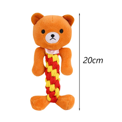 Durable Bite Resistant Dog Chew Toy - Perfect for Small Dogs and Puppies, Ideal for Teeth Cleaning and Playtime