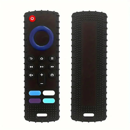 Engaging Chew Dog Teething Toy - Fun Silicone Remote Control for Puppies with Vibrant Multi-Color Options!